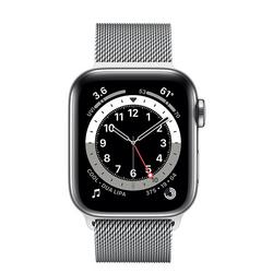 Apple watch series 6 silver milanese store